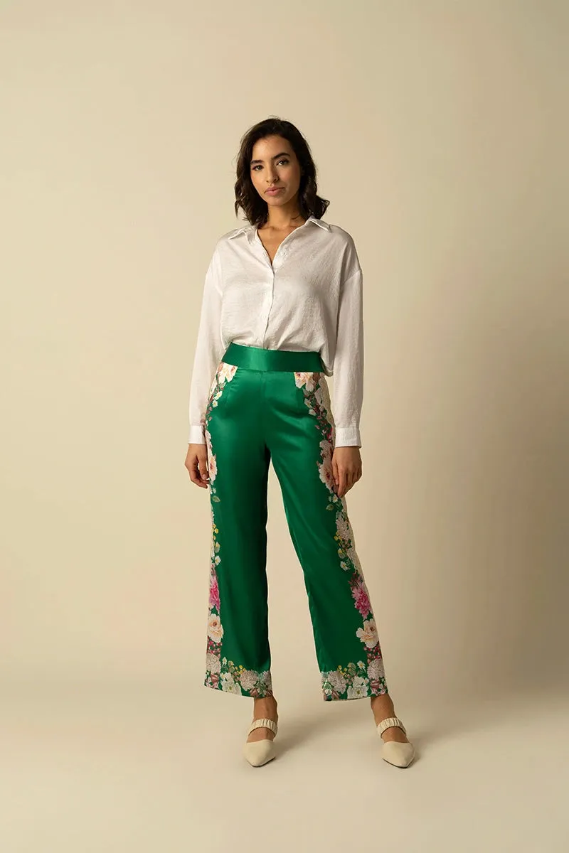 Amora Green Trousers sold by Raishma product image thumbnail 4