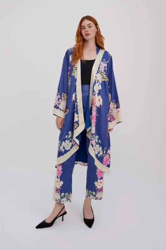 Amora Blue Kimono sold by Raishma