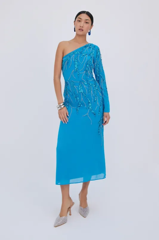 Elara Blue Dress sold by Raishma