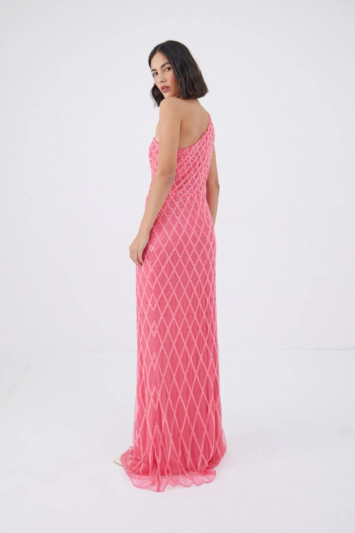 Gianna Coral Gown sold by Raishma product image thumbnail 3