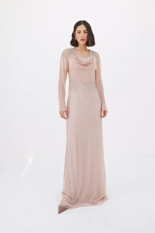 Lainey Nude Gown made by Raishma