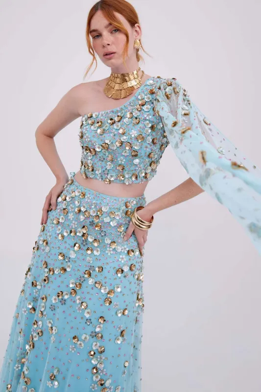 Inaya Blue Gown sold by Raishma