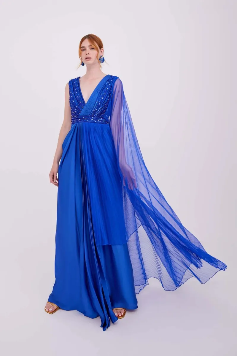 Anaya Blue Gown sold by Raishma