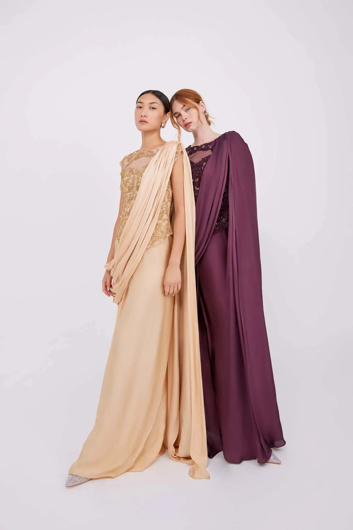 Anika Gold Gown sold by Raishma product image thumbnail 4