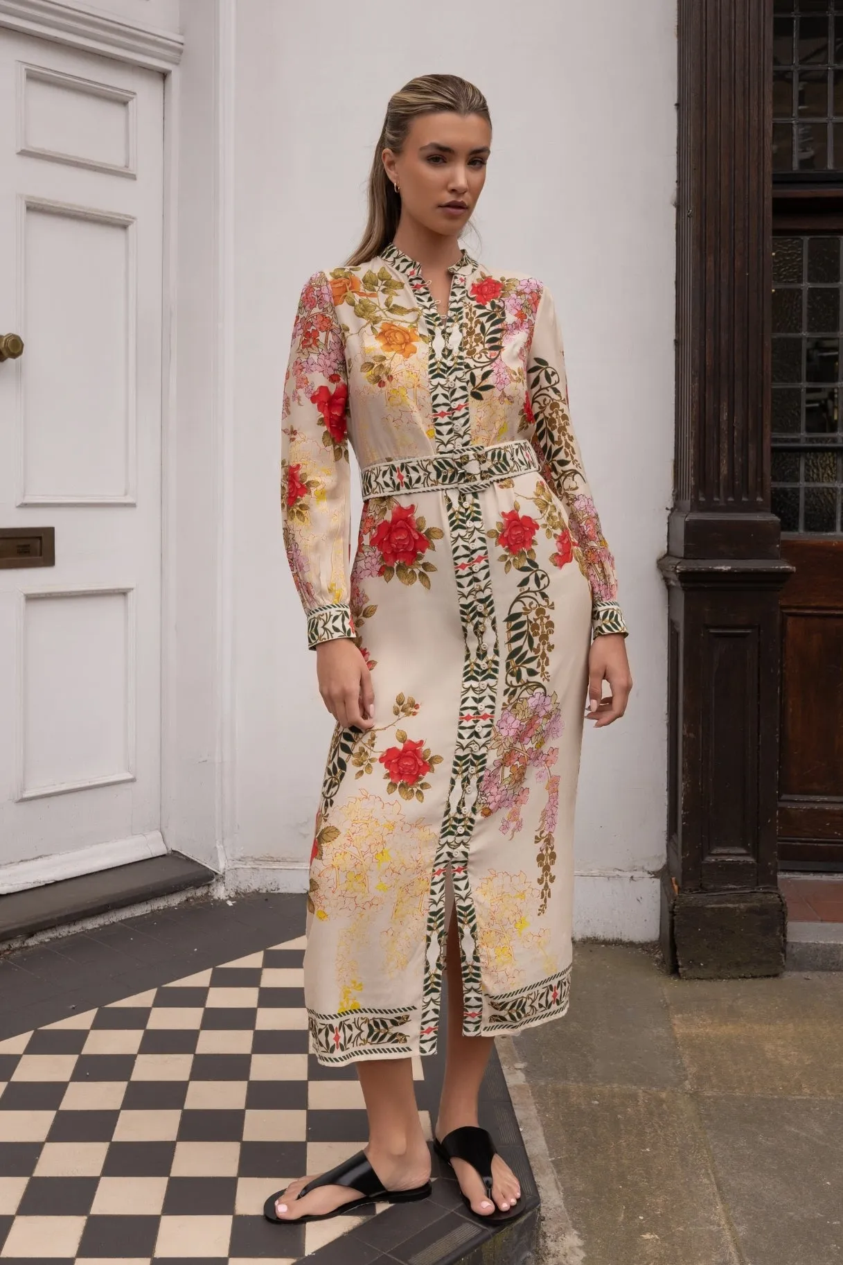 Brenna Cream Dress sold by Raishma