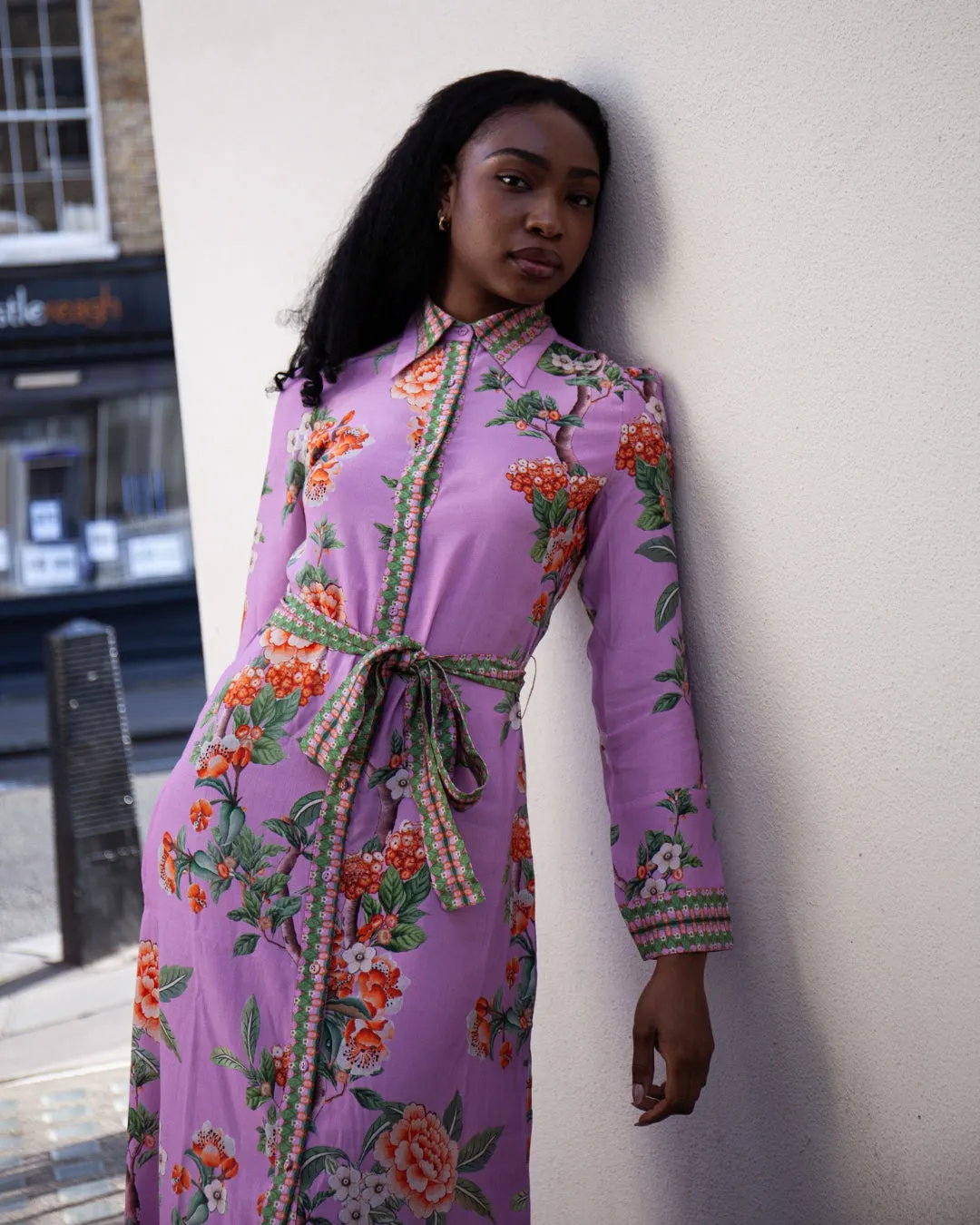 Enola Lilac Dress sold by Raishma product image thumbnail 2