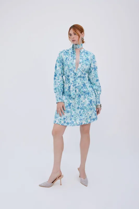 Veronica Blue Dress sold by Raishma