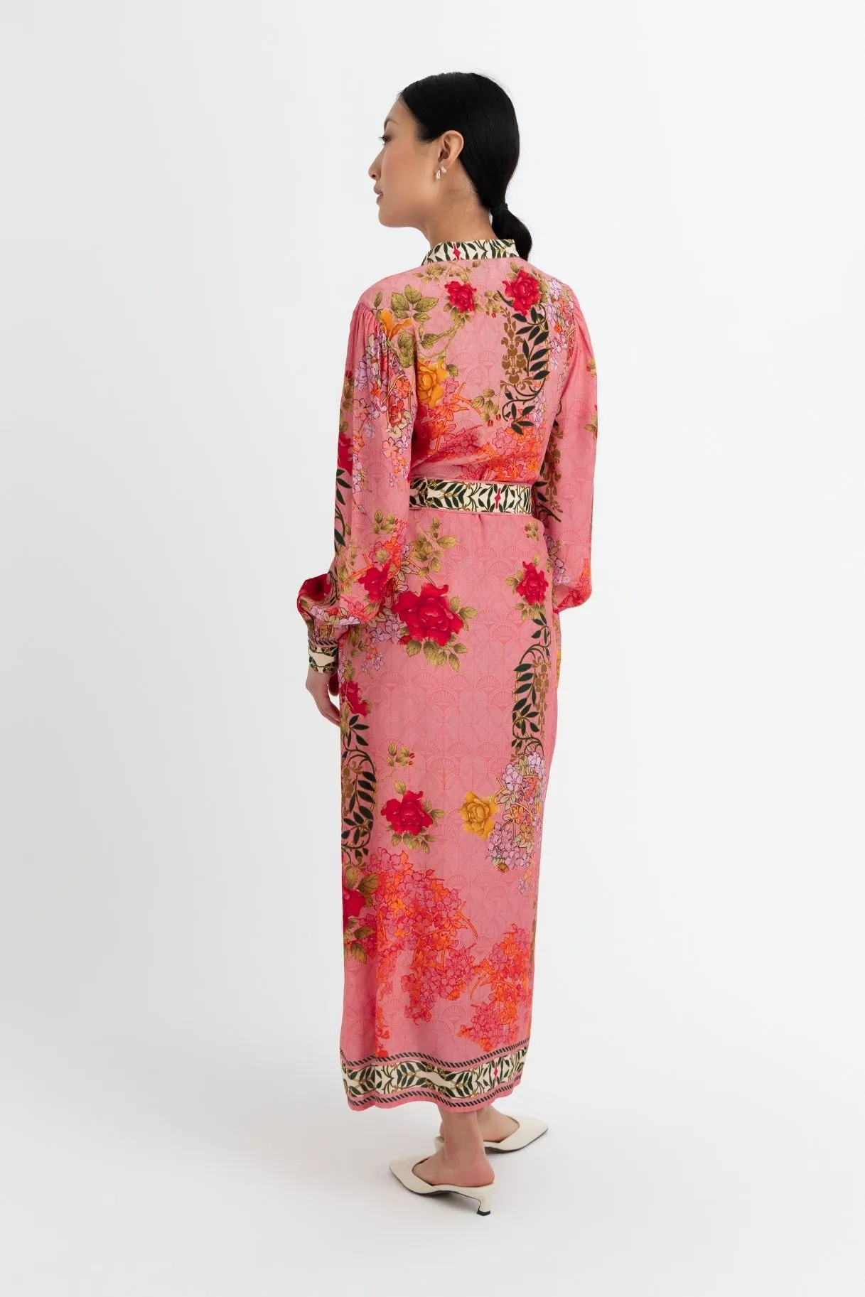 Brenna Pink Dress sold by Raishma product image thumbnail 3