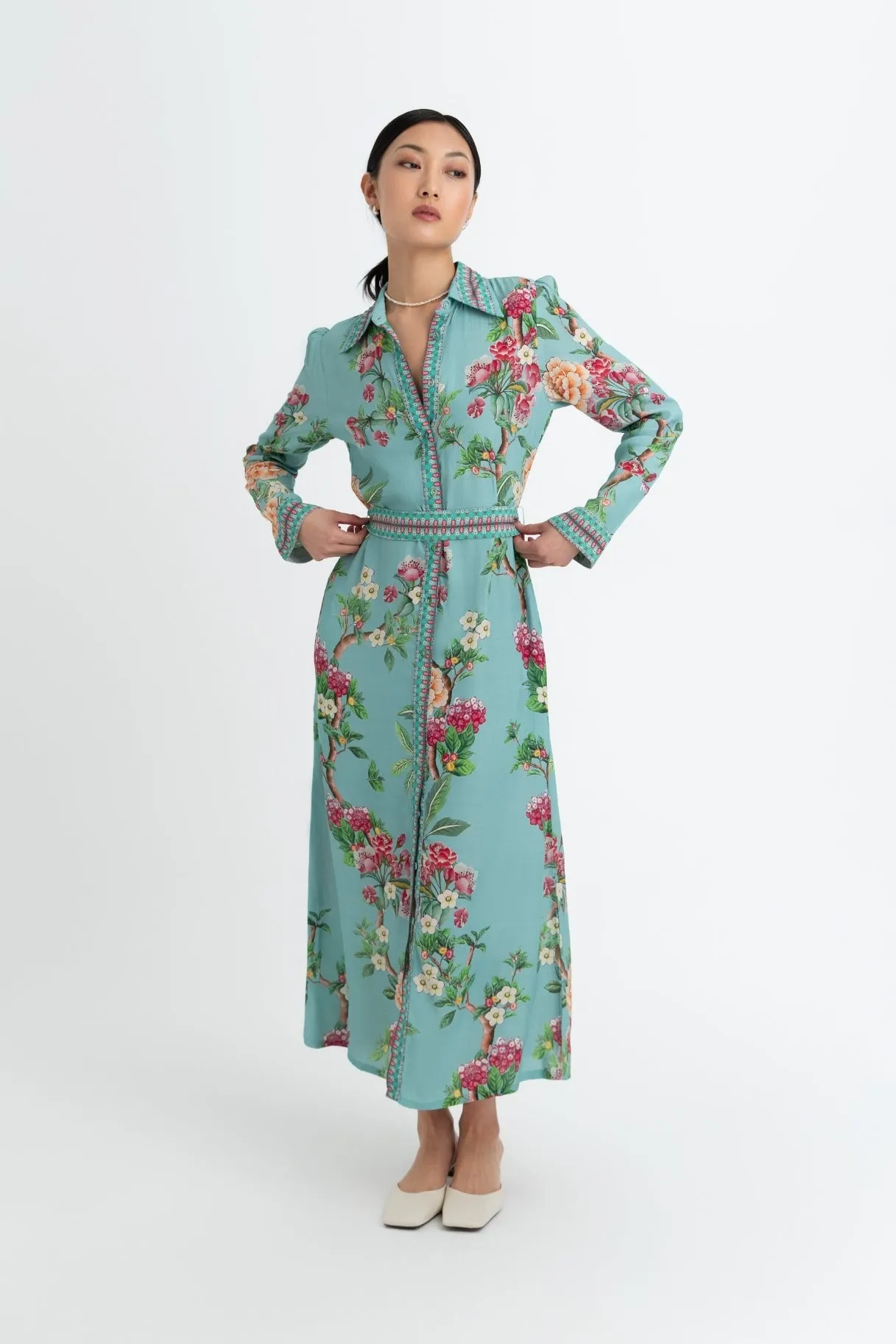 Enola Green Dress sold by Raishma