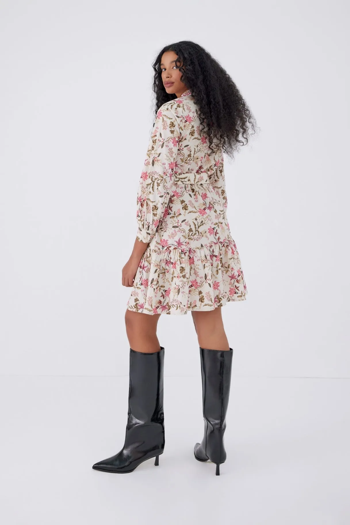 Sierra Cream Dress sold by Raishma product image thumbnail 3