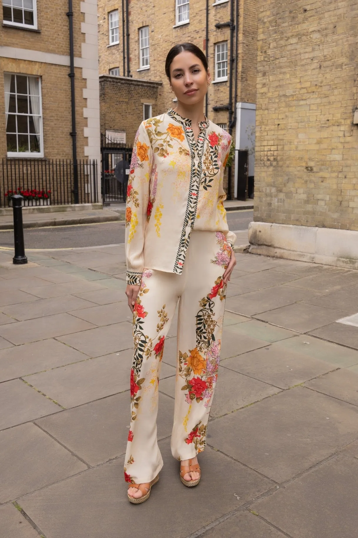 Nancy Cream Shirt sold by Raishma product image thumbnail 4