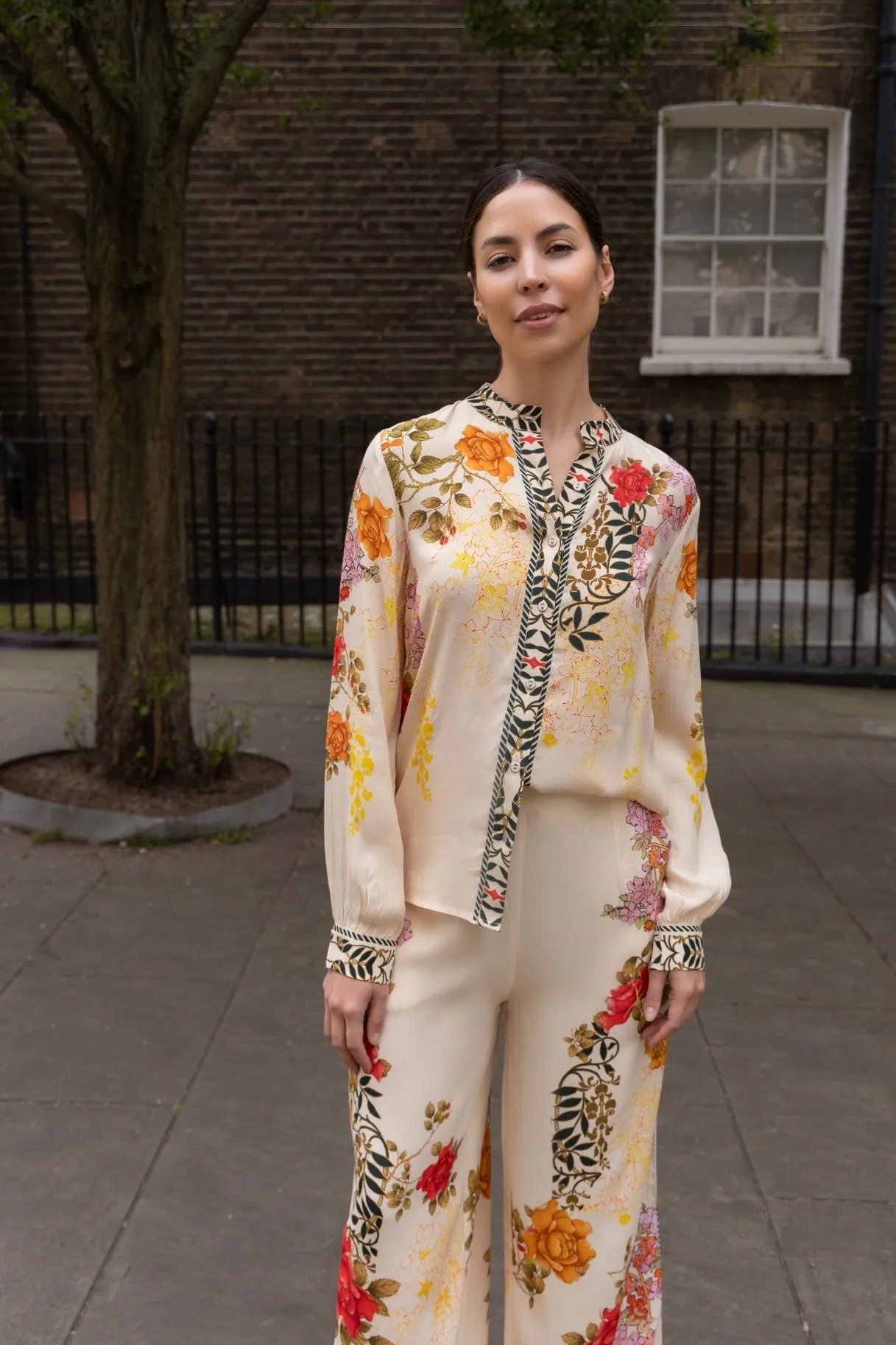 Nancy Cream Shirt sold by Raishma product image thumbnail 5