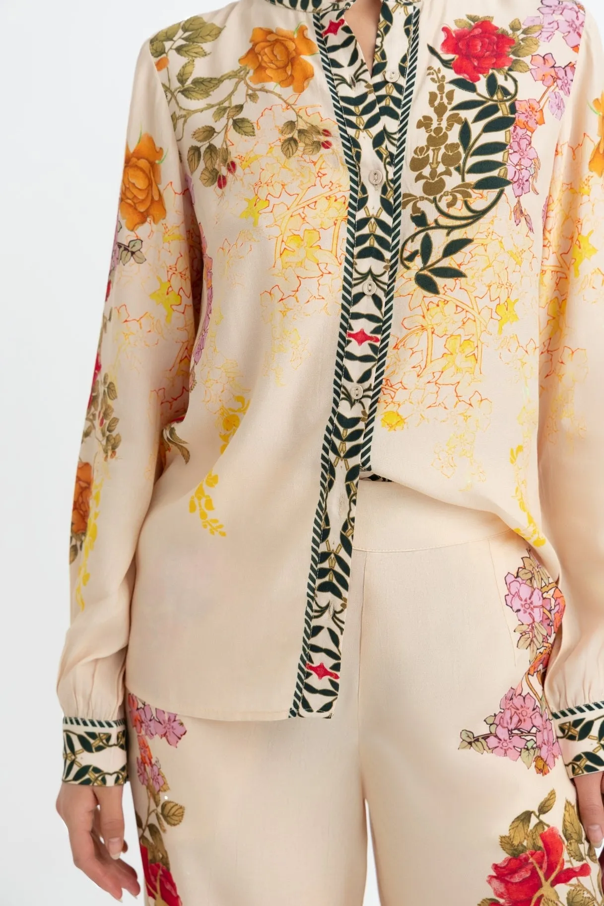 Nancy Cream Shirt sold by Raishma product image thumbnail 2