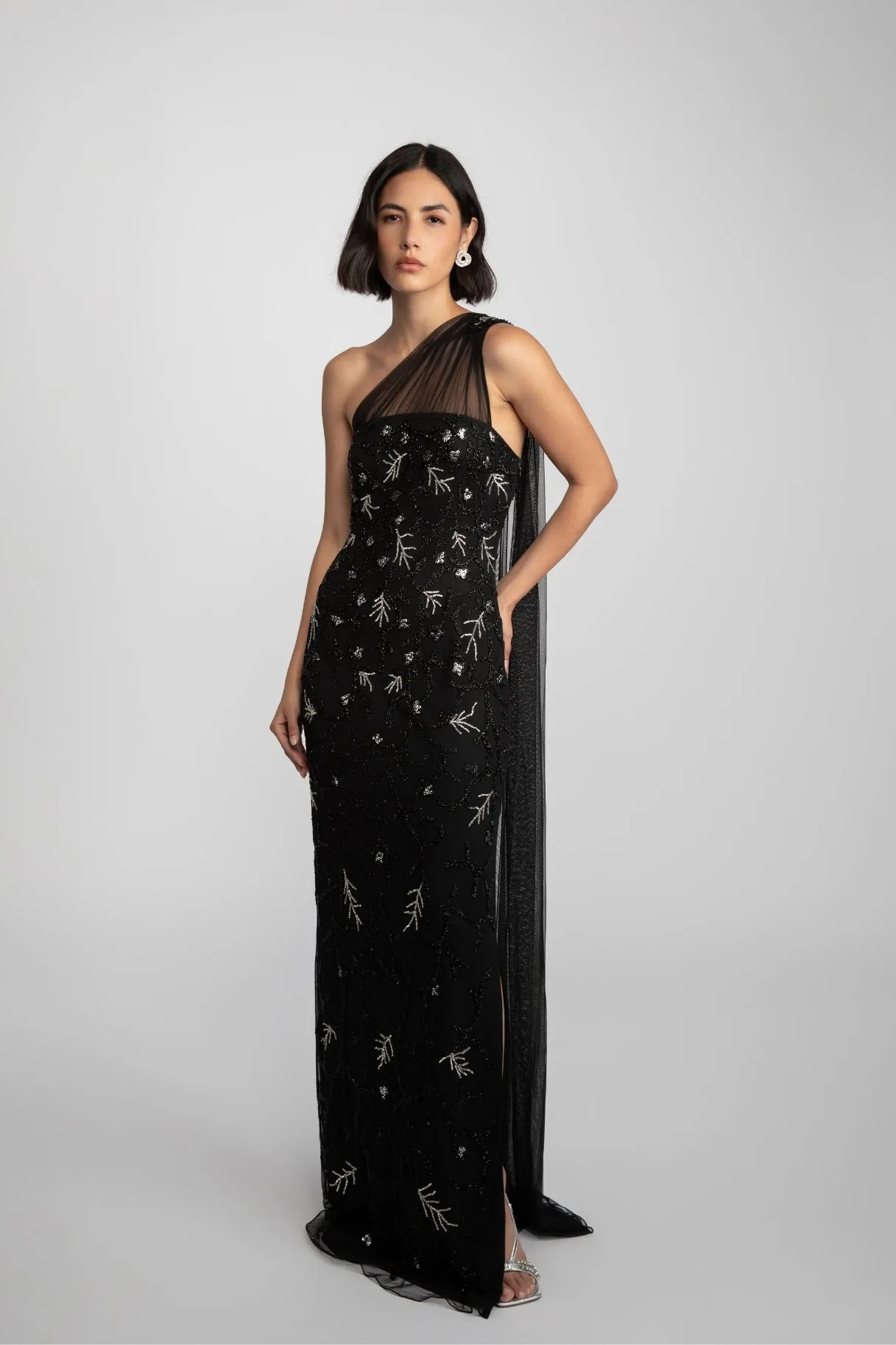 Bettina Black Gown sold by Raishma