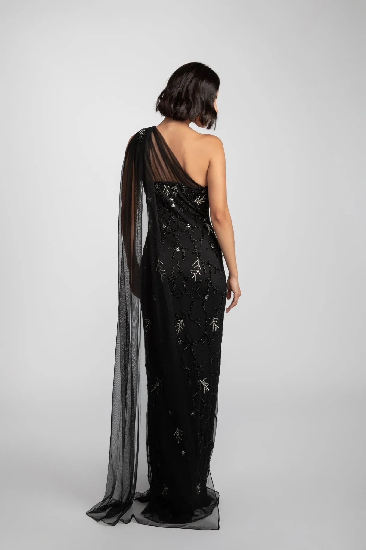 Bettina Black Gown sold by Raishma product image thumbnail 4