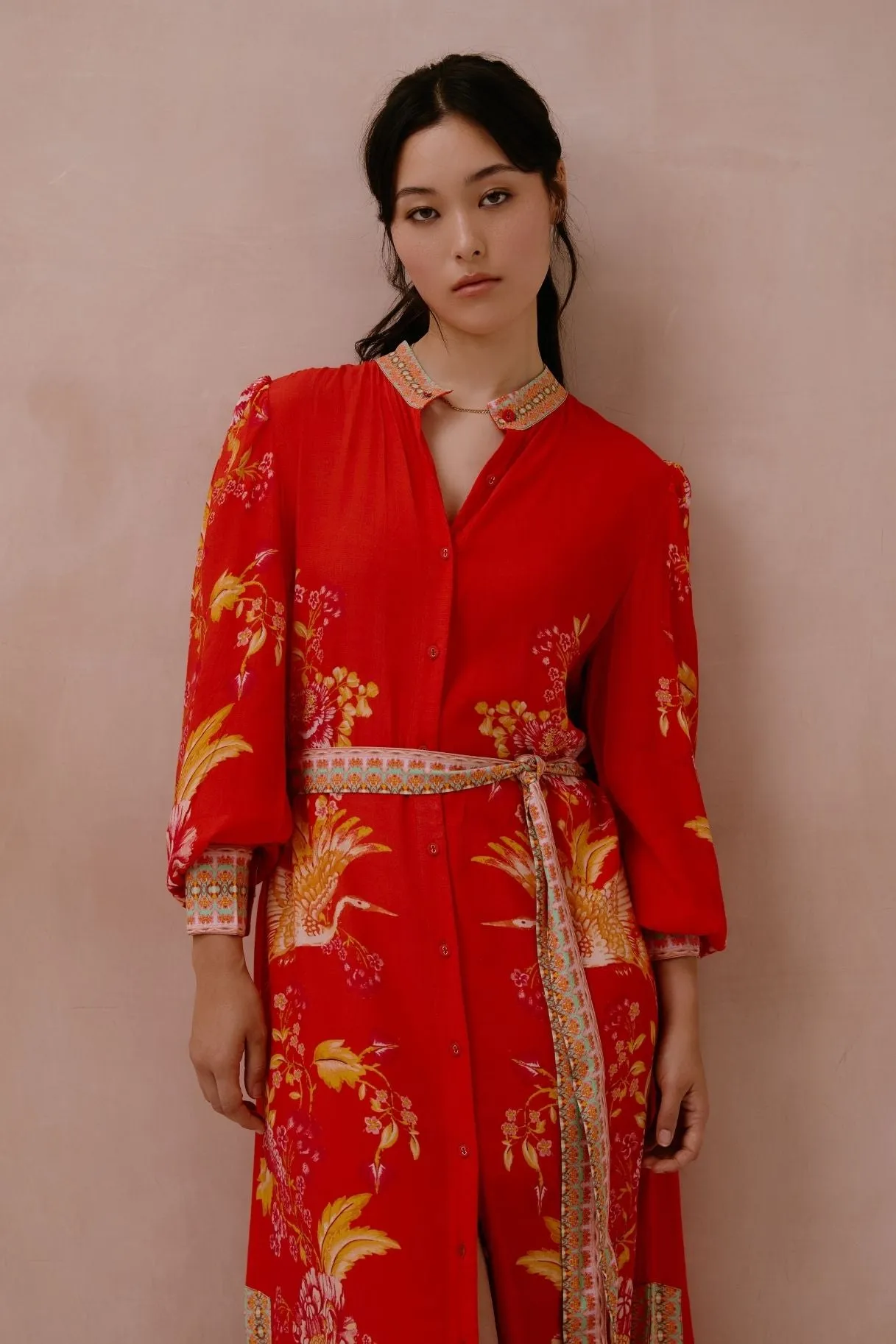 Kaitlyn Red Dress sold by Raishma product image thumbnail 2