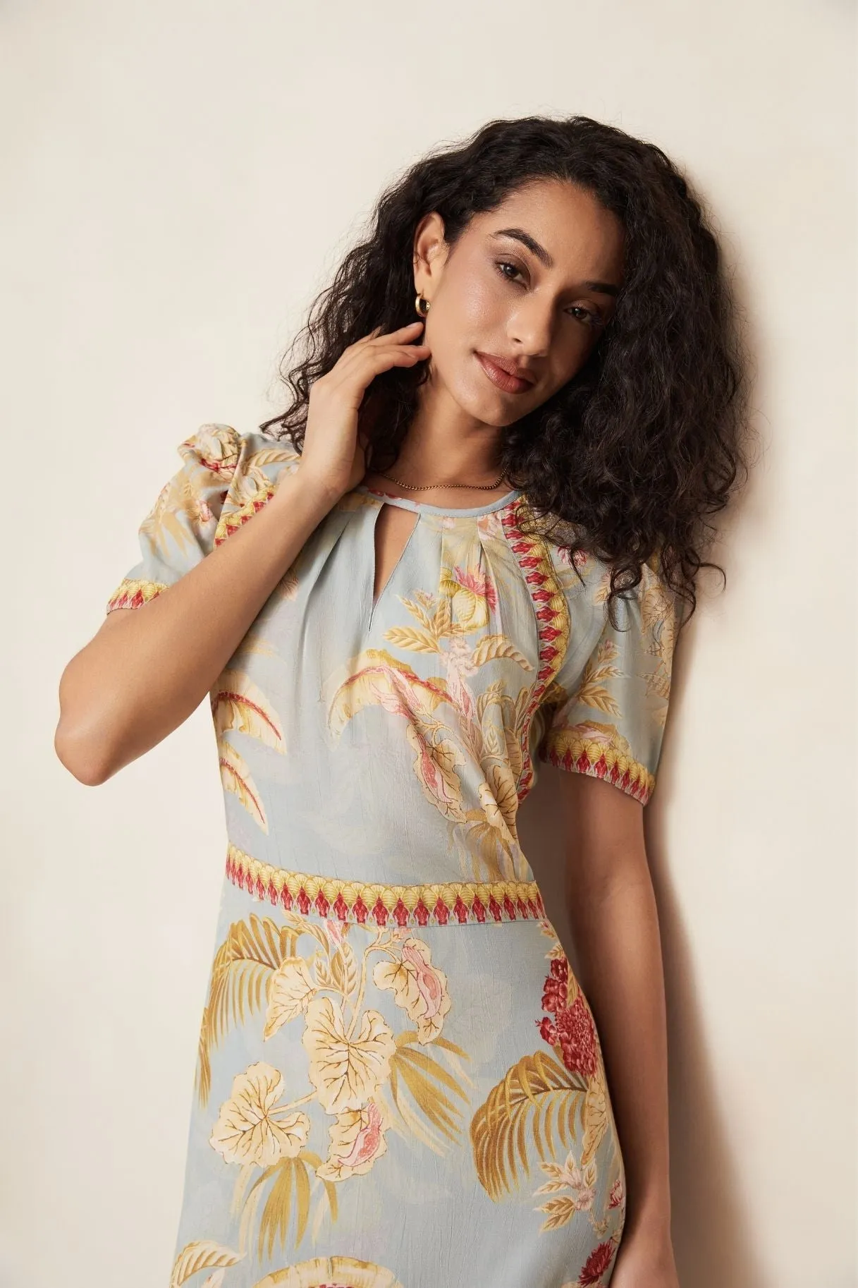 Mavis Blue Dress sold by Raishma product image thumbnail 2