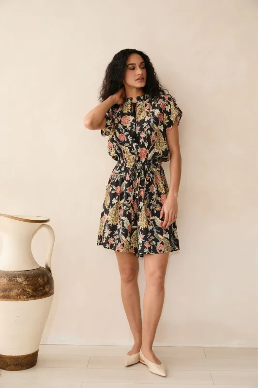Samara Black Playsuit made by Raishma