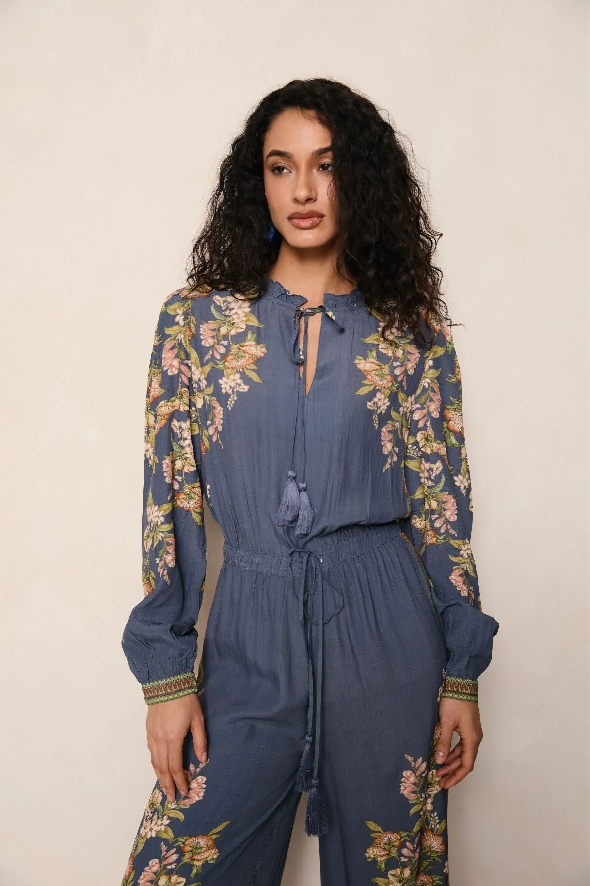 Hailey Blue Jumpsuit sold by Raishma product image thumbnail 2