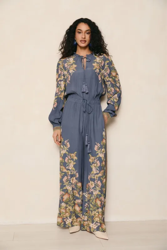Hailey Blue Jumpsuit made by Raishma