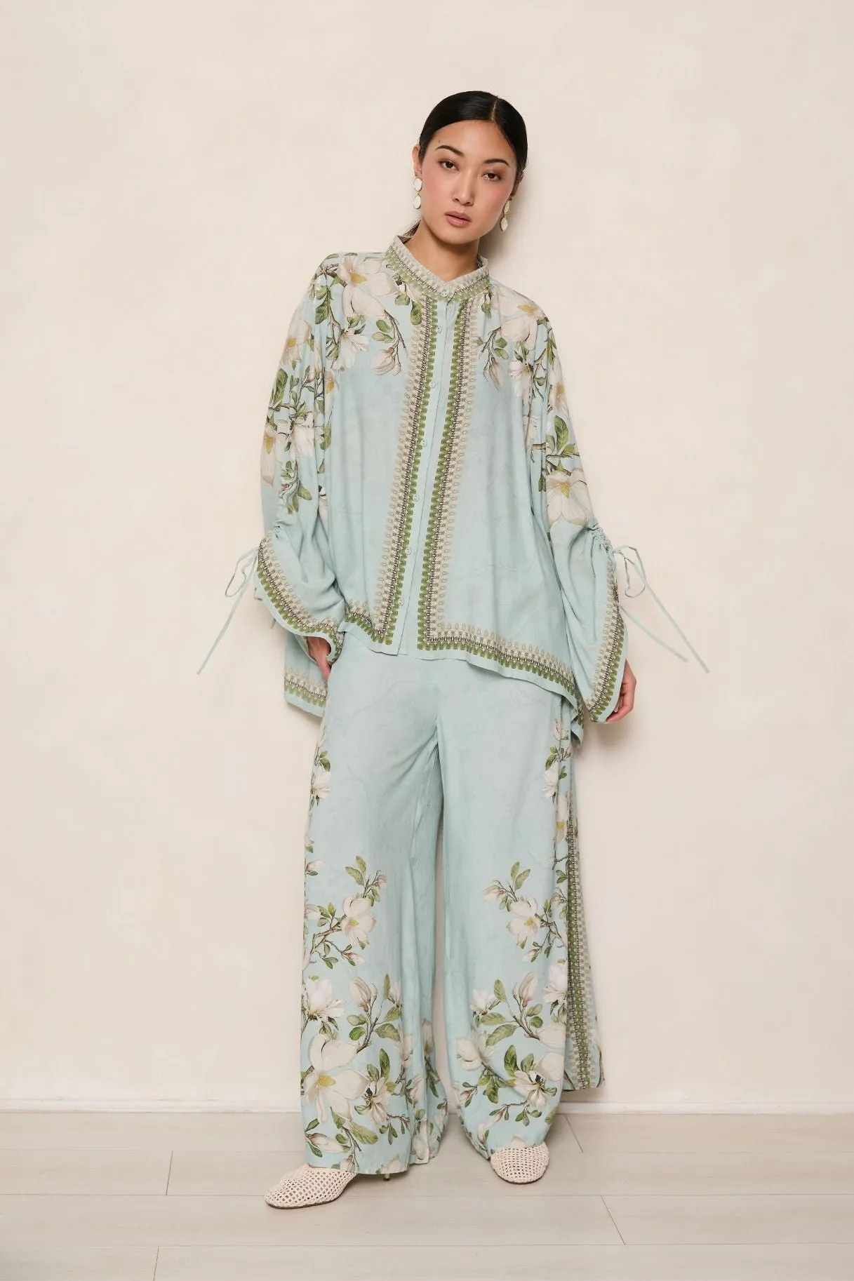 Hilda Blue Shirt sold by Raishma