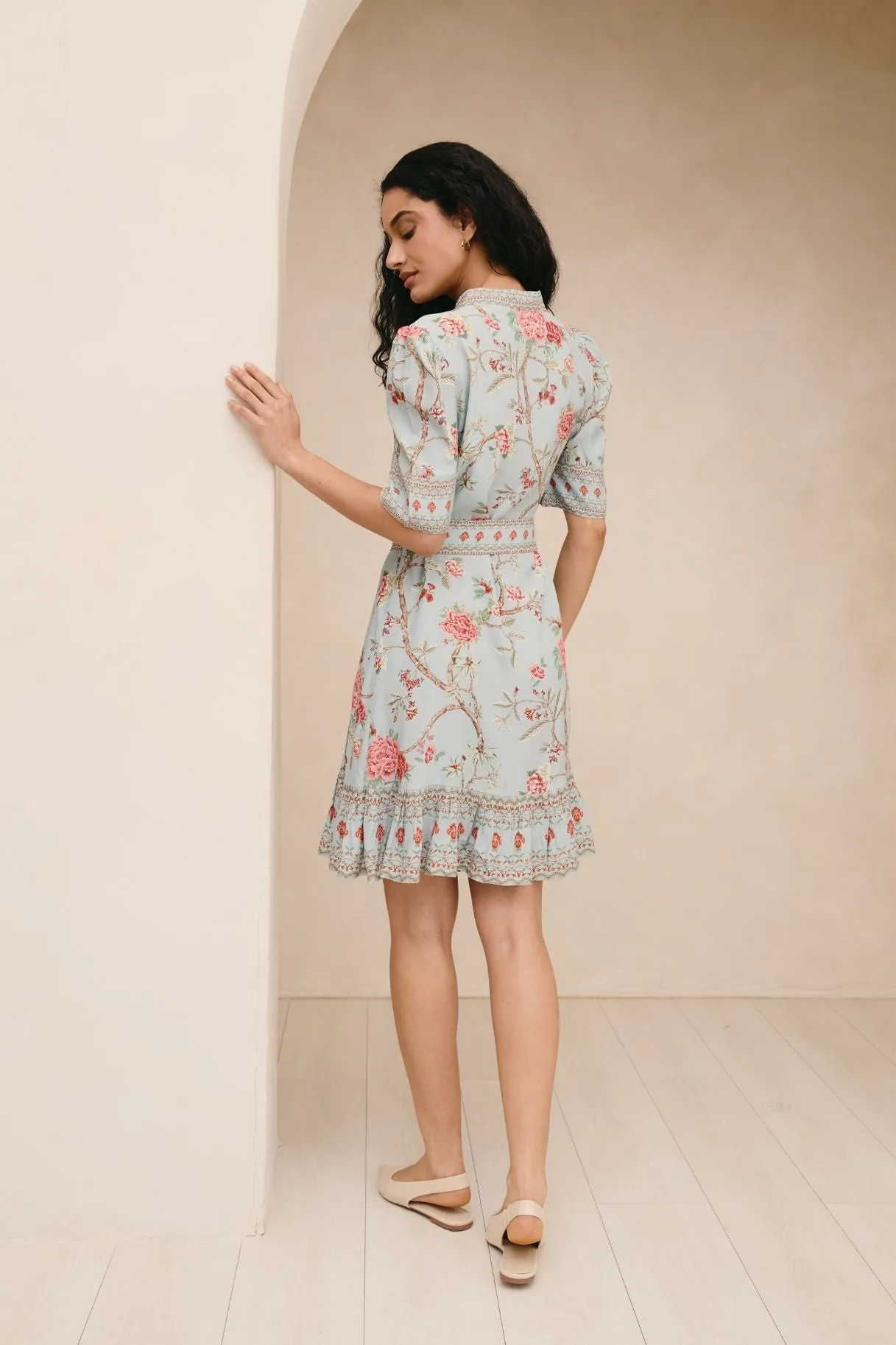 Everly Blue Dress sold by Raishma product image thumbnail 3