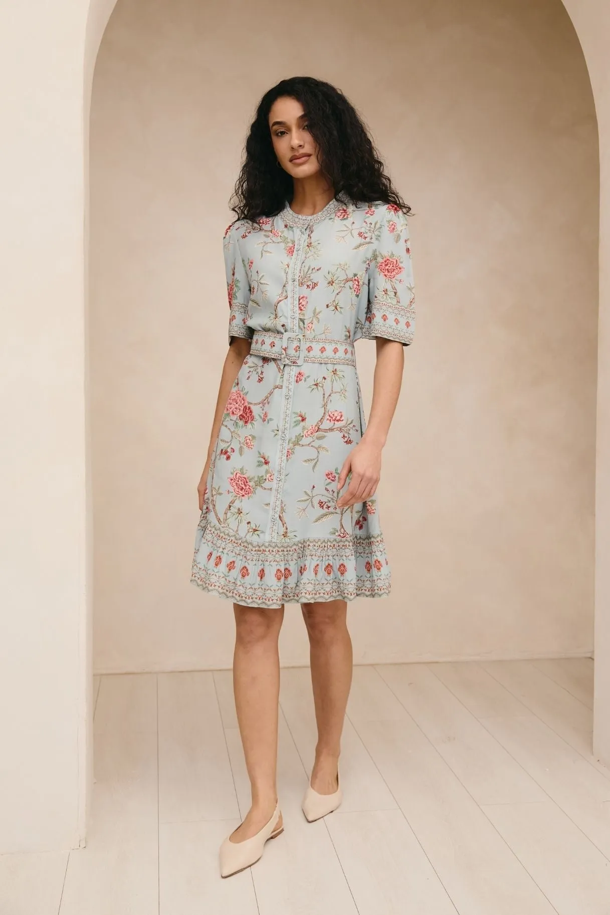 Everly Blue Dress sold by Raishma