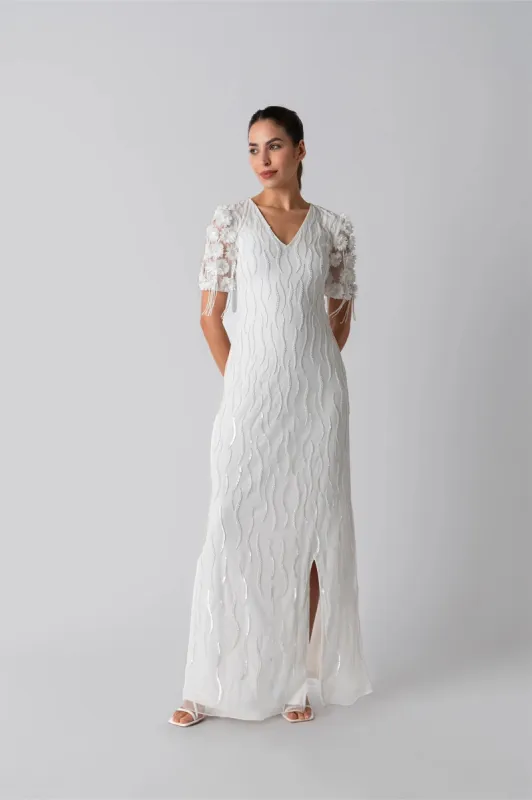 Francesca Ivory Gown Bridal sold by Raishma