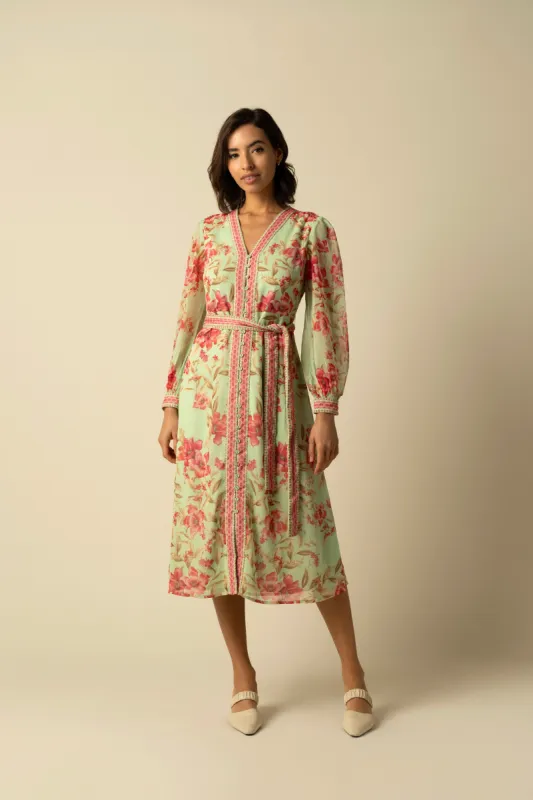 Naomi Green Dress sold by Raishma