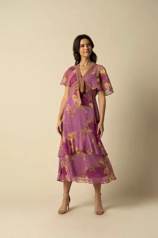 Katie Pink Dress sold by Raishma