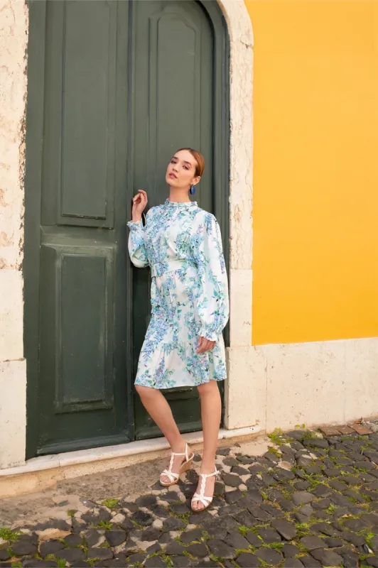 Amanda Blue Dress sold by Raishma