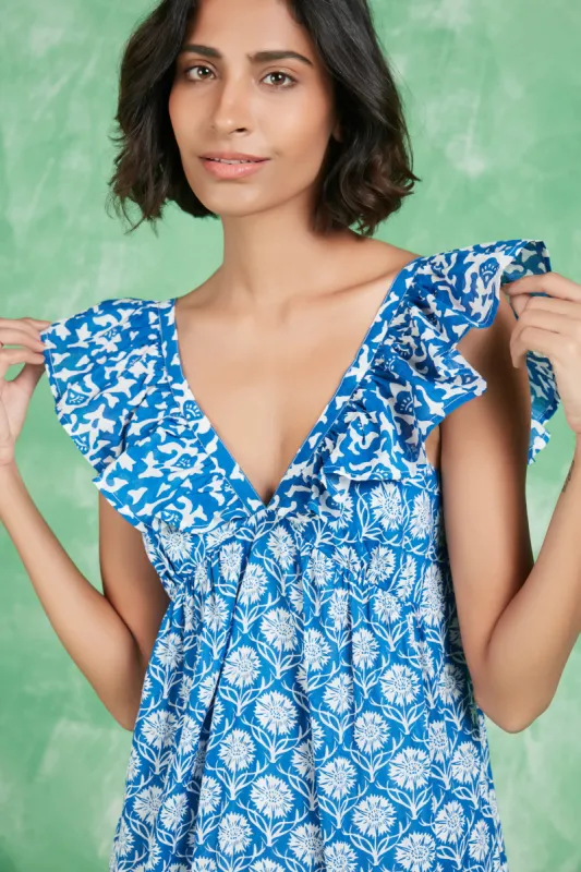 JASMIN MAXI DRESS KARIYA BLUE sold by Ro's Garden