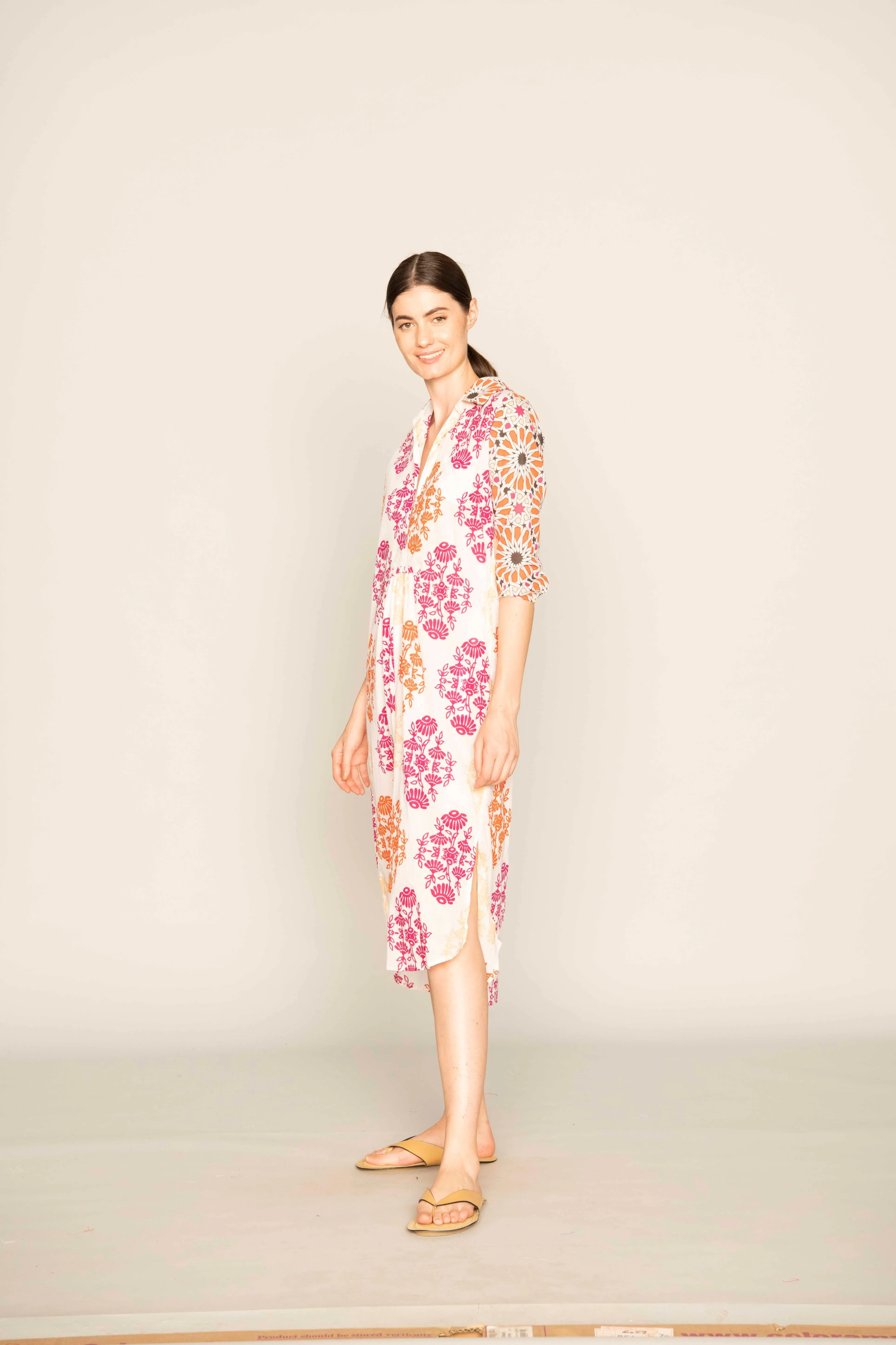 LONG BROOKLYN DRESS BELLA PINK sold by Ro's Garden