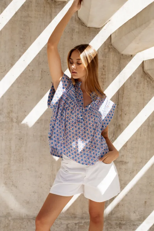 NINI TOP KAMI BLUE sold by Ro's Garden