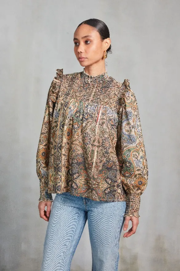 GEMMA TOP JAY BROWN sold by Ro's Garden product image thumbnail 4