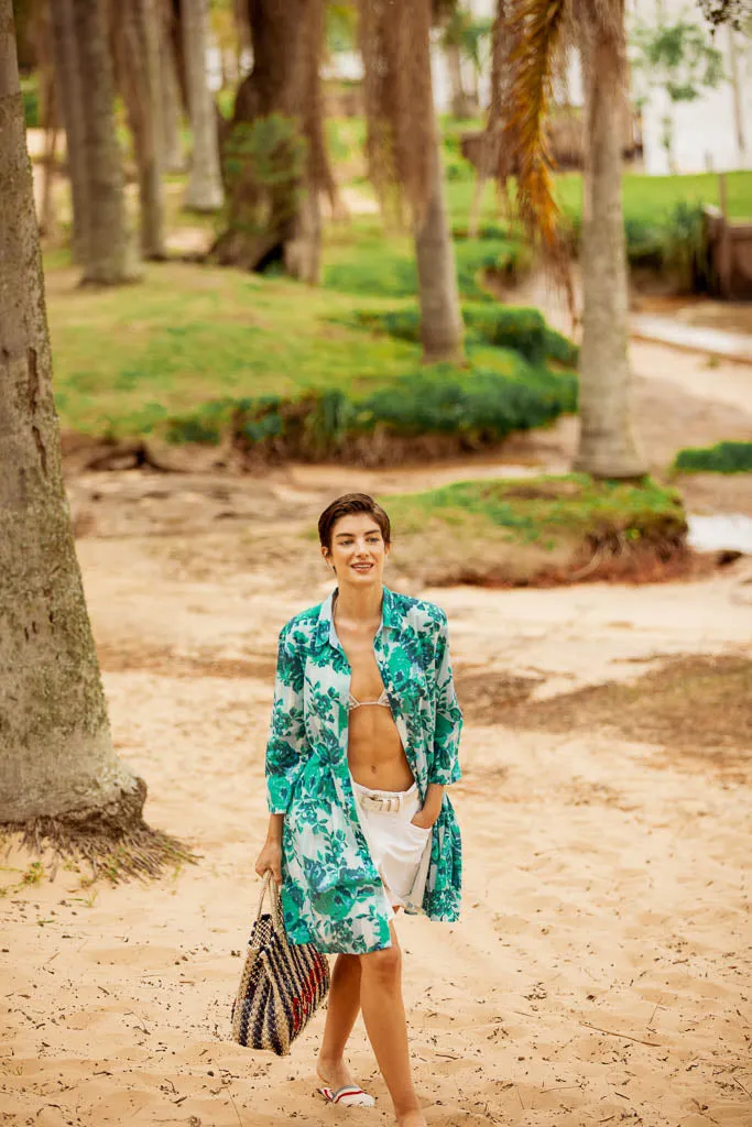 DEAUVILLE SHORT DRESS PETUNIA LIGHT BLUE sold by Ro's Garden product image thumbnail 3