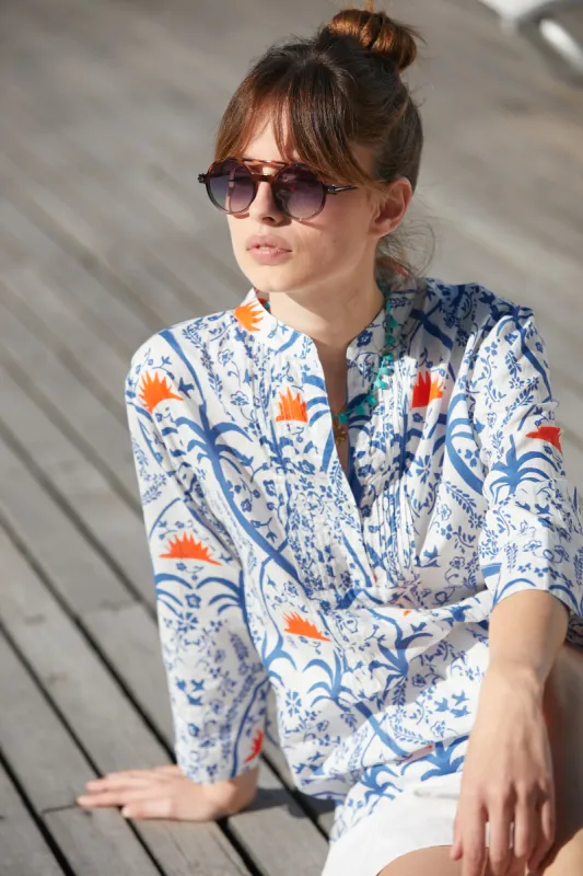 ARLES TOP OZZIE BLUE sold by Ro's Garden