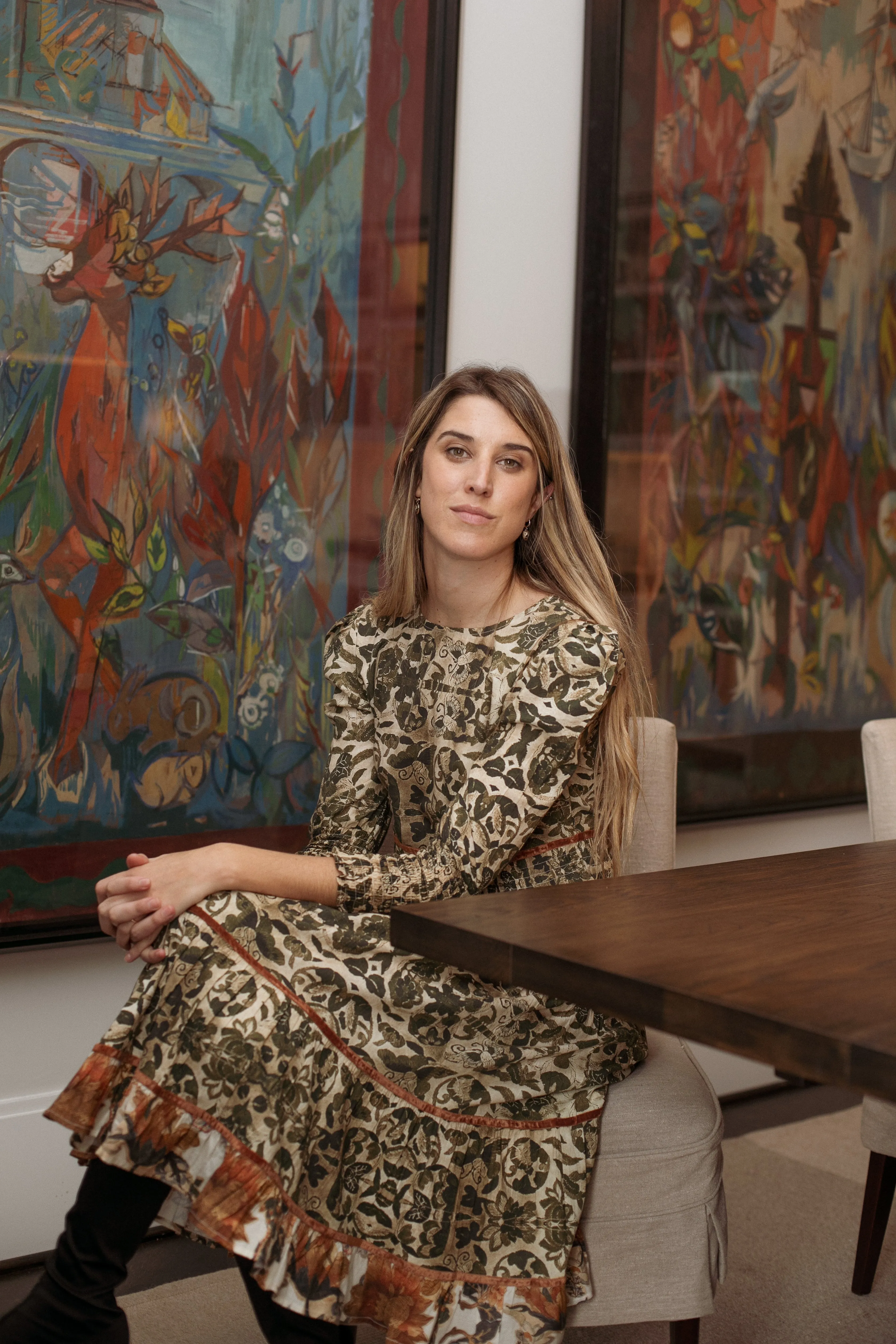 ROBIN MIDI DRESS JAY BROWN sold by Ro's Garden product image thumbnail 3