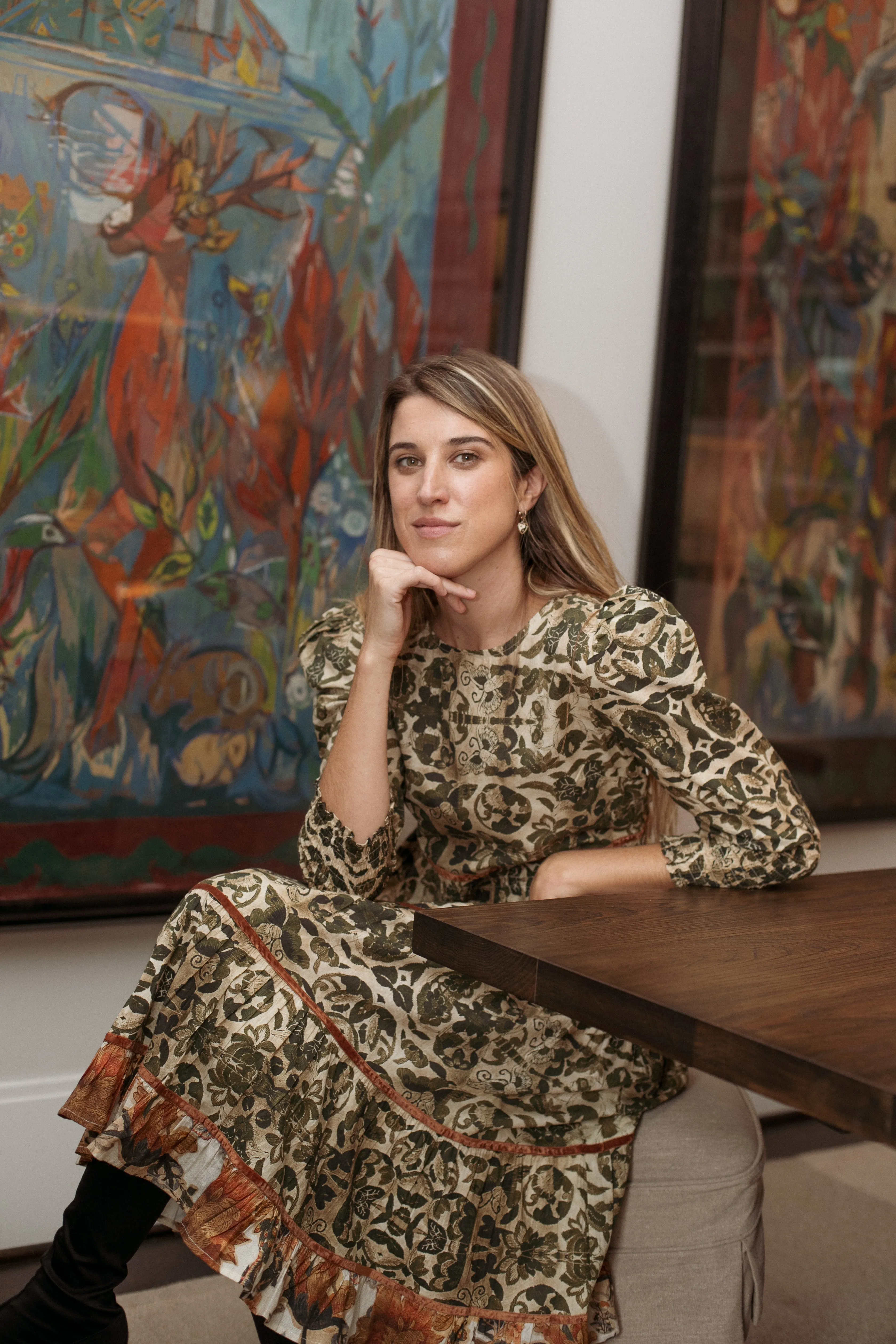 ROBIN MIDI DRESS JAY BROWN sold by Ro's Garden