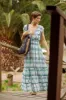 HILDA MIDI DRESS MAPUSA BLUE sold by Ro's Garden