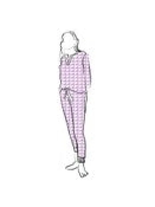 PIPPA WOMEN'S PAJAMA SET LAPIN PINK sold by Ro's Garden