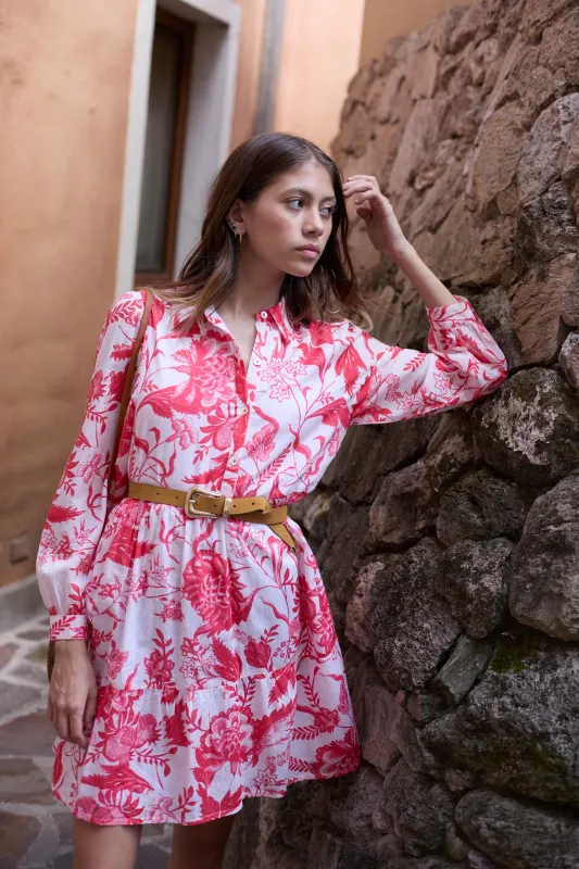 ROMY SHORT DRESS TIFFANY PINK sold by Ro's Garden