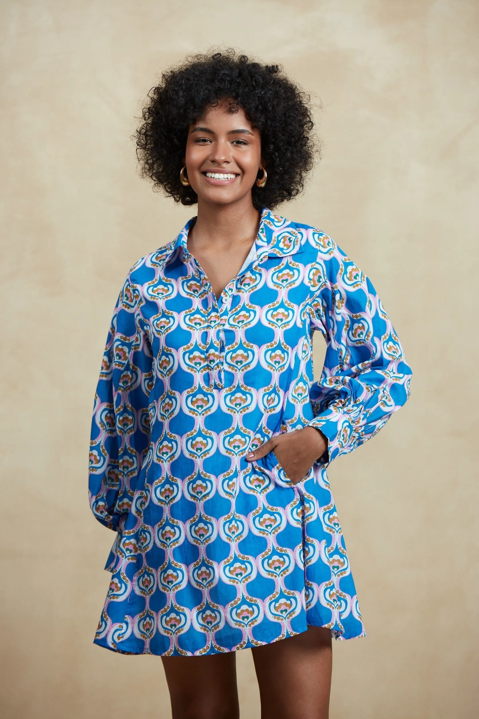 CHLOE SHORT DRESS GIULIANA LAVENDER sold by Ro's Garden