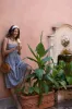 CLAIRE MIDI DRESS AIX BLUE sold by Ro's Garden
