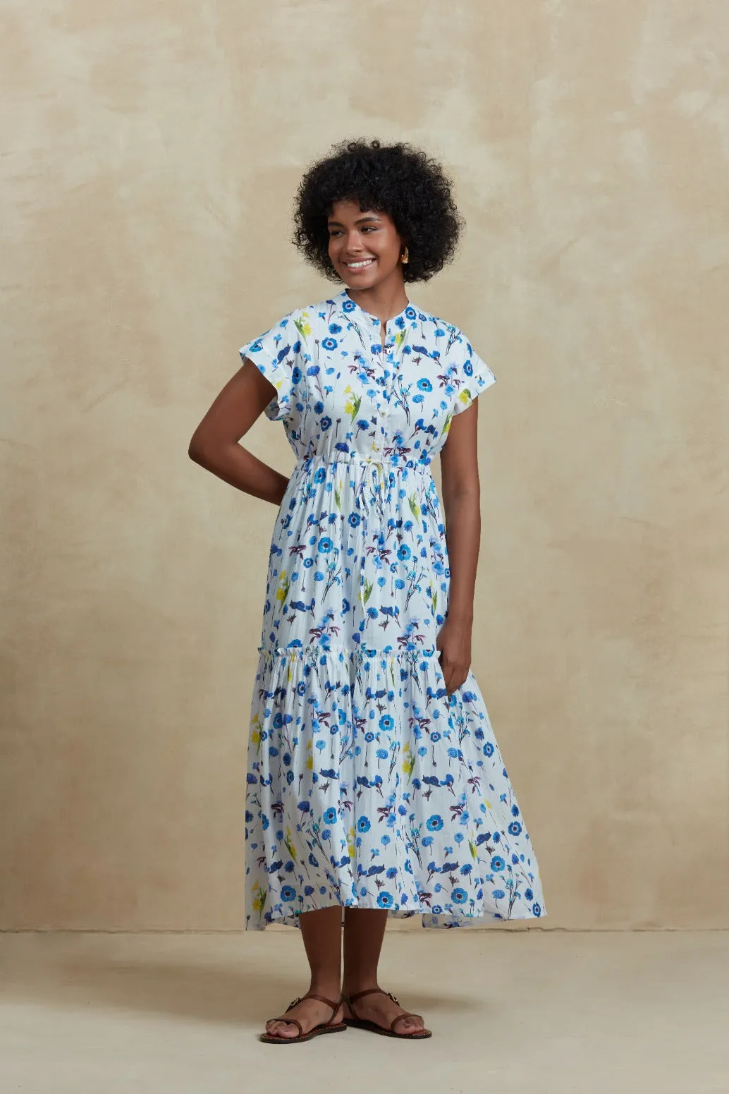 MUMI MIDI DRESS AVIGNON BLUE sold by Ro's Garden product image thumbnail 2