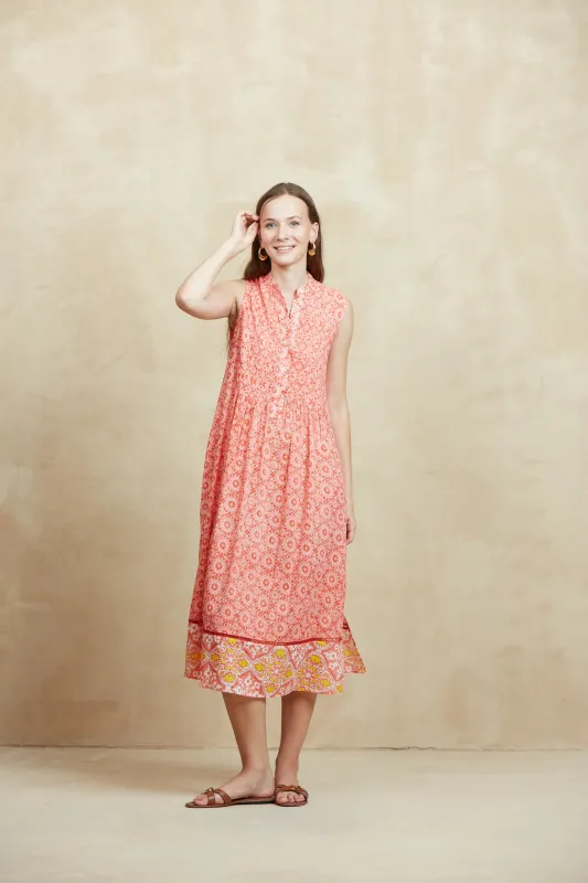 CATALINA MIDI DRESS FRANCA RED sold by Ro's Garden