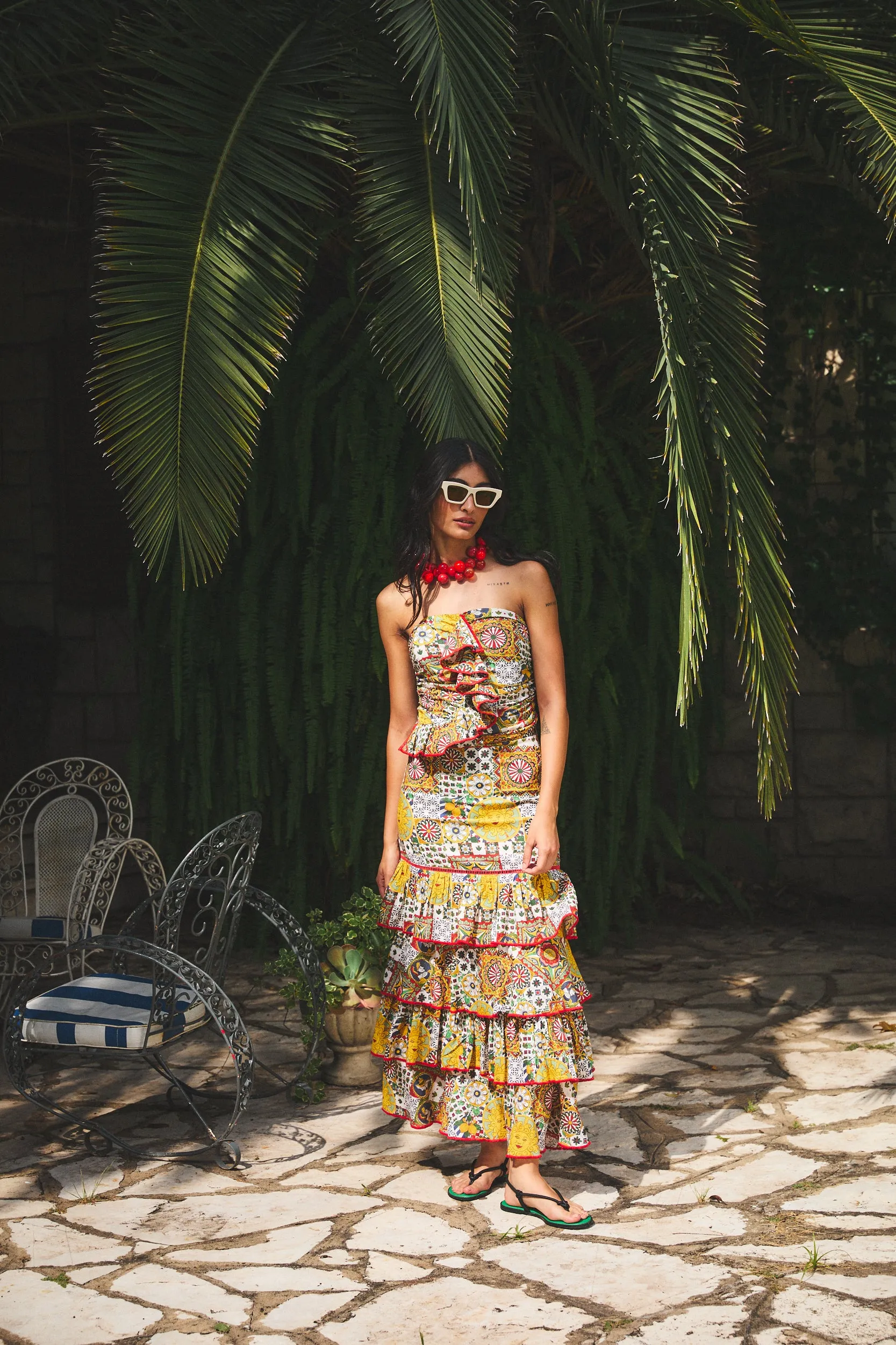 HIDALGO TOP NAPOLI YELLOW sold by Ro's Garden product image thumbnail 2