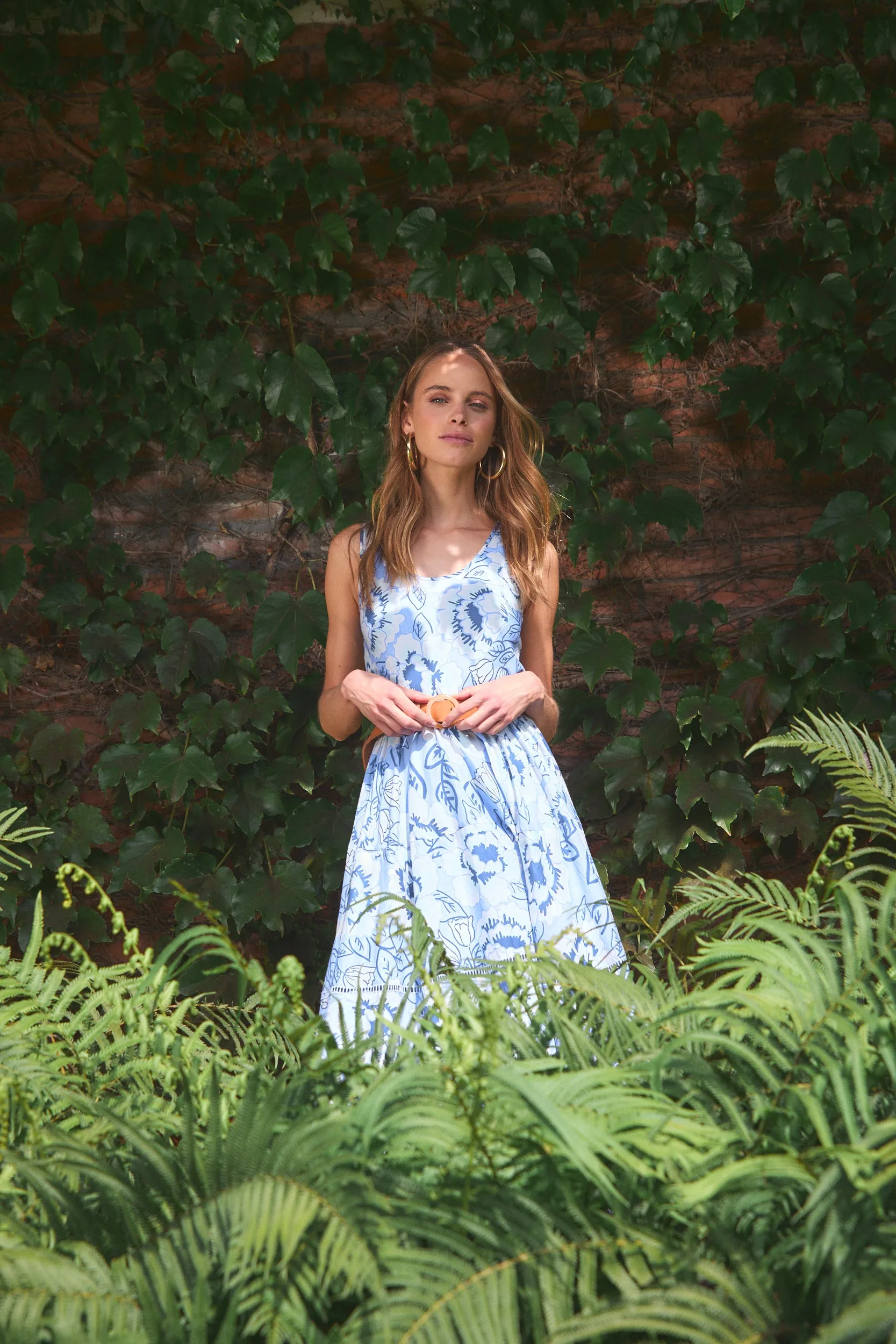 CAIRO MAXI DRESS VITTORIA BLUE sold by Ro's Garden product image thumbnail 3