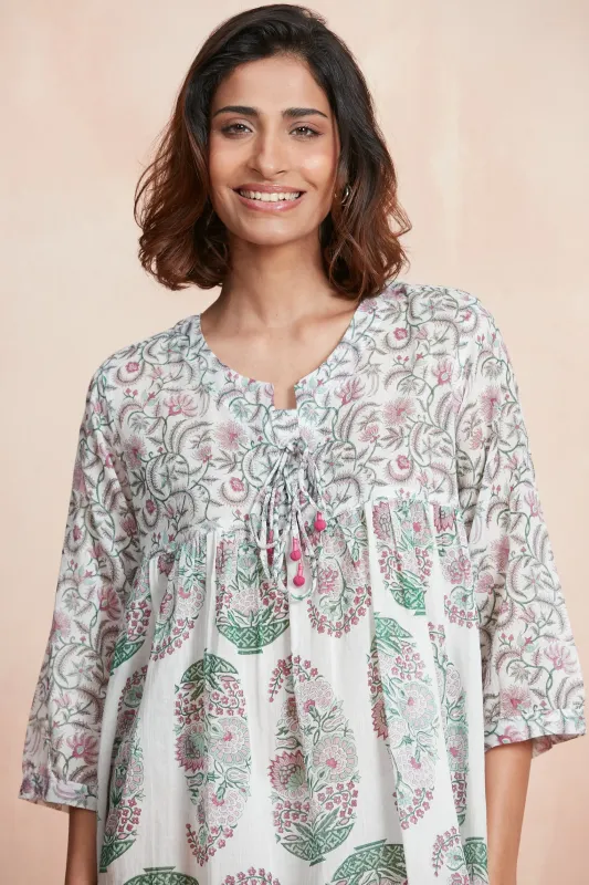 SEYCHELLES SHORT TUNIC BLUMENAU PINK sold by Ro's Garden