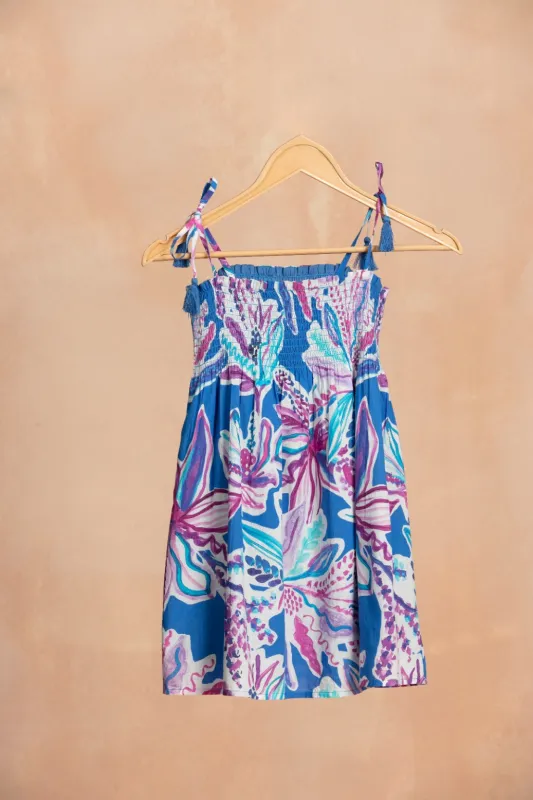 MAINE GIRLS DRESS OLINDA BLUE sold by Ro's Garden